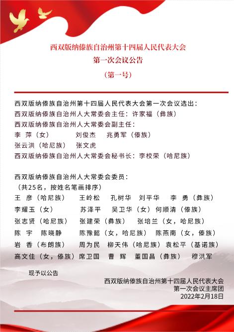 西双版纳傣族自治州市档案局人事任命动态更新