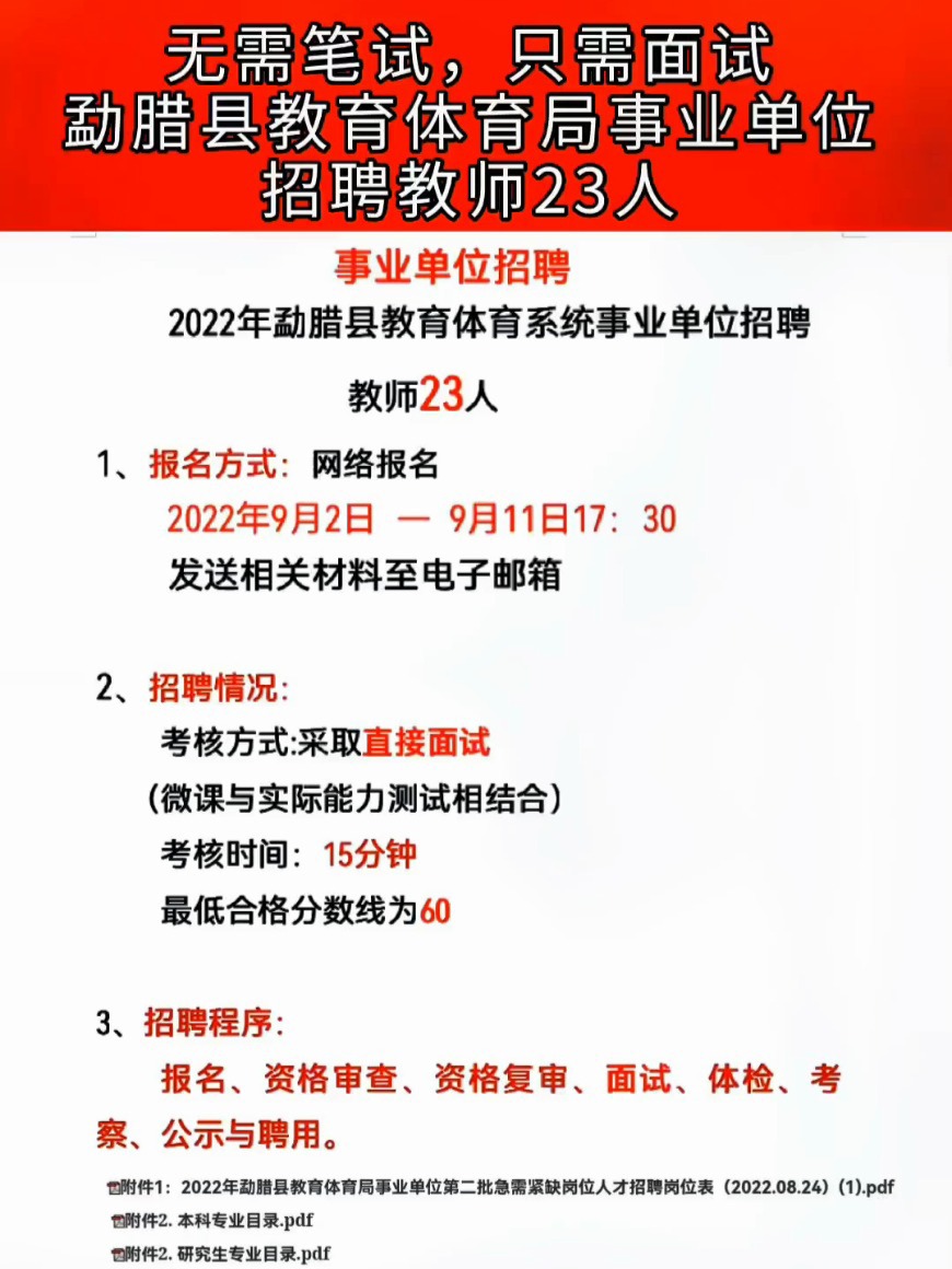 环江毛南族自治县成人教育事业单位招聘启事